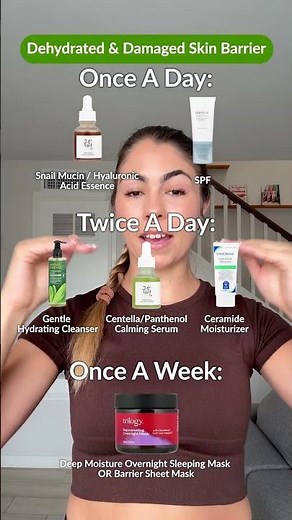 The perfect skincare routine breakdown! 🧴✨