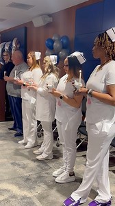 #AroundCampus: Highlights from our newest #ADN graduates undergoing their pinning ceremony in #VirginiaBeach last week. 🎓 Next stop, NCLEX! | ECPI University