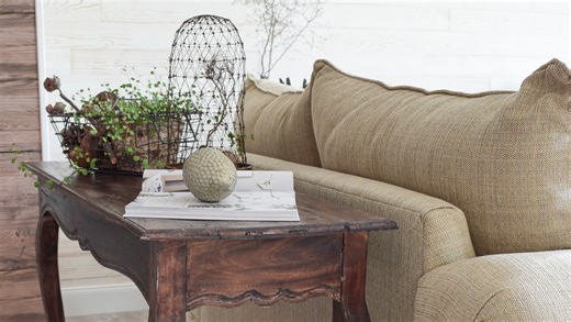 The IKEA Hack That Gives You An Amazing Wrap-Around Couch Console - House Digest