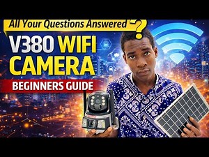 All Your Qeustions Answered V380 WiFi Camera- Beginner's Guide
