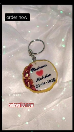 PERSONALIZED Resin Keychain #viral #resin #keychain