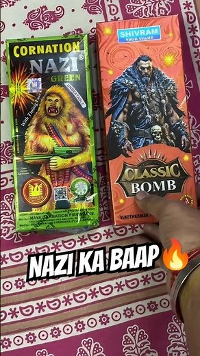 Shivram classic bomb better than nazi?😳 #minivlog #vlog #crackers #testing #experiment