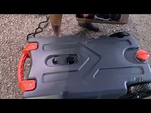 Camco Rhino 28-Gallon Portable RV Tote Tank