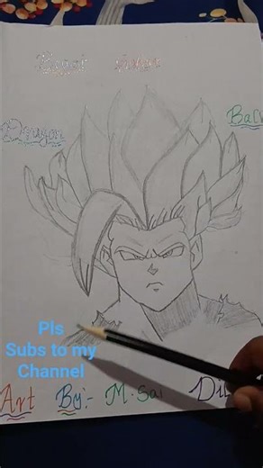 GOHAN BEAST drawing shorts ###########