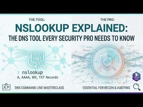DNS Recon with nslookup: A Practical Security Guide