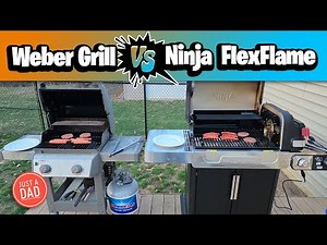 Weber Grill vs Ninja FlexFlame Grill & Smoker COMPARISON - What's the difference?