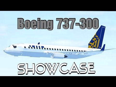Boeing 737-300 or 500 🤔 | Roblox plane crazy Showcase