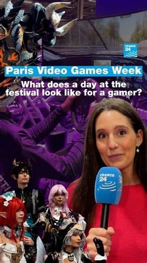 Controllers, sound of explosions, cosplays… 👀 Paris Games Week is back for its 14th edition, bringing together gamers, pop fans and rap lovers for an unforgettable show in the French capital 🎮✨ France24’s Stella Elgersma takes you inside! #ParisGamesWeek #Videogames #Gaming #Paris | FRANCE 24 English