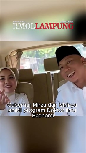 The Governor and Deputy Governor of Lampung have signed up to pursue doctoral degrees at Unila. #...