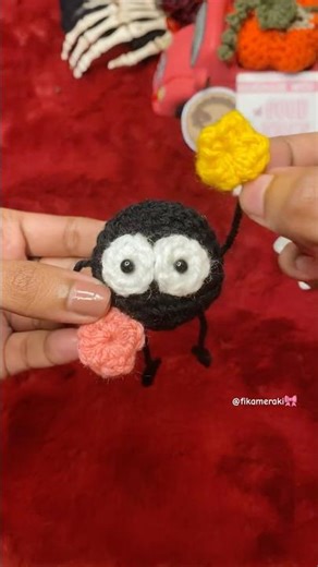Crochet Soot Sprite | Spirited Away ✨ #shorts