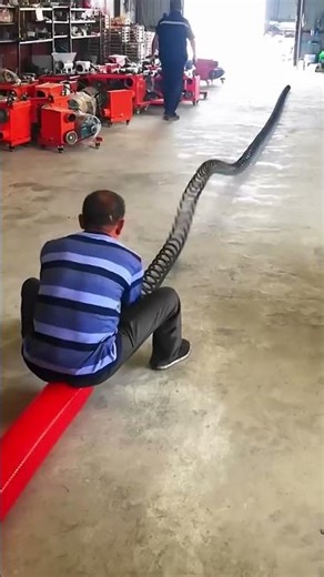 Quick Suction Twisted Pipe Installation Tutorial – Good tools and machinery make work easy
