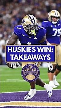 #InstantReaction: UW Husky football victory over Eastern Michigan