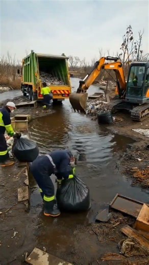 river restoration #construction #satisfying