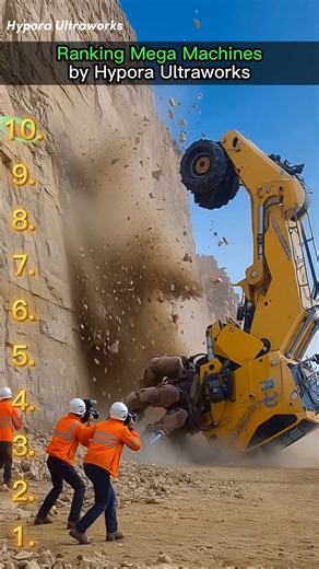 Hypora UltraWorks on Instagram: "Ranking Best Mega Construction Machines 🤯😮"
