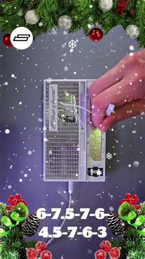 Learn to play "Here Comes Santa Claus" on your Stylophone!