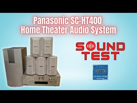 Panasonic SC-HT400 SA-HT400 Home Theater Sound Test