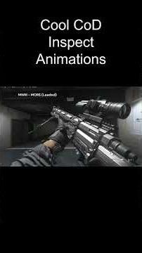 Cool CoD Inspect Animations (Part 2/2)