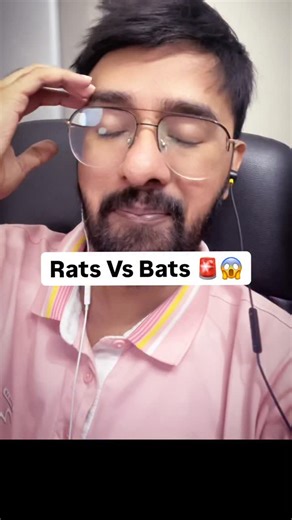 Ankit on Instagram: "Rats wage war on bats in stunning new footage"