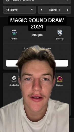 Who’s keen for magic round next year!?