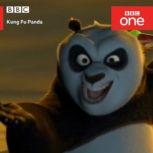 Just IMAGINE the fun the Kung Fu Panda sound effects team had with this scene! 😂 | BBC One