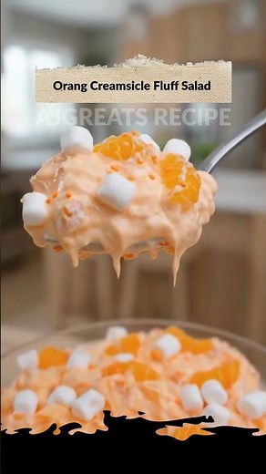 Orang Creamsicle Fluff Salad