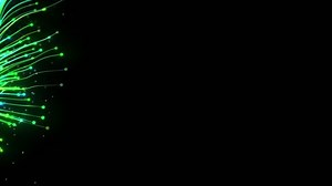 Fiber optic Global Connection network Ai line circuit technology Data Transfer abstract 5g back