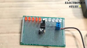 LED Chaser with 555 timer #ledchaser #555timer | Upload Ideas with Itamar