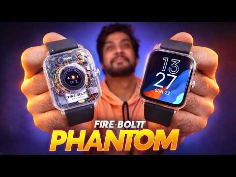 India's First Transparent Smartwatch! ⚡️ Fire-Boltt Phantom Review