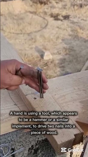 Mastering the Hammer: The Two-Nail Technique for Beginners.