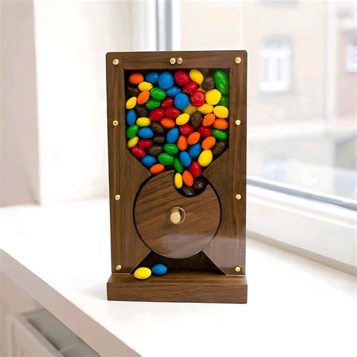 DIY Candy Dispenser Plans | Wooden Candy Machine Woodworking Plans | Build Your Own Candy Dispenser | Instant PDF Download - Etsy