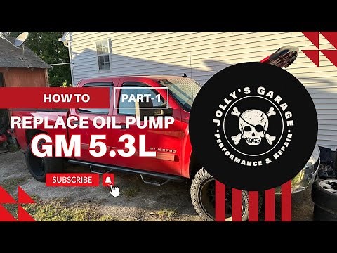 GM Chevy/GMC 5.3L oil pump removal without removing oil pan PART 1