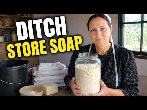 Stop Buying Laundry Soap... The $5 Amish Recipe That Lasts a Year