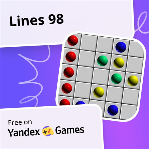 Lines 98 - play online for free on Yandex Games