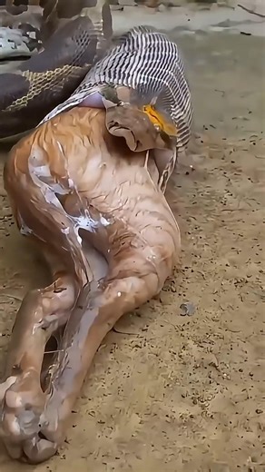 😱பூனையை விழுங்கிய மலைப்பாம்பு⁉️💢 #shorts #facts