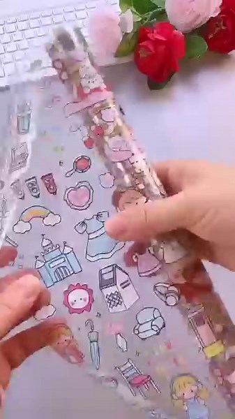 Cute oversized cartoon stickers#sticker #diy