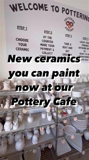 Paint Your Own Ceramics at Semaphore Park Pottery Cafe