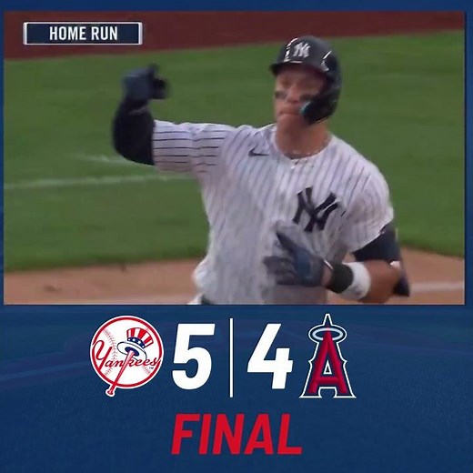 COMEBACK COMPLETE 🔥 | Yankees Rally Past Angels 5-4 | INSANE Finish!