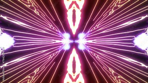 120 BPM Bass Synchronized Colorful Hipnotic Shapes VJ Loop 4K 60 FPS