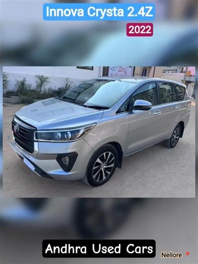 Innova Crysta 2022 Car for in Nellore #viral #automobile #youtube #innovacrysta #shorts #reels #fyp