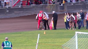 67K views · 729 reactions | Heat 15 last night just about had it all... Craig Cook off 15 and passes both Birmingham riders ✅ Rasmus Jensen secured his full maximum ✅ A hen on a bike ✅ #WeAreGlasgow⚪ | Glasgow Tigers Speedway | Facebook
