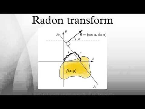 Radon transform