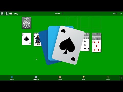 Microsoft Solitaire World Record Speedrun (0:09)