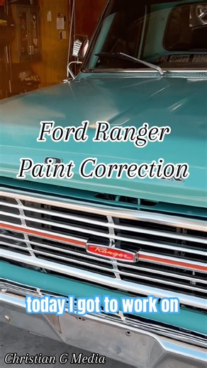 1968 Ford Ranger paint correction #ceramiccoating #paintcorrection