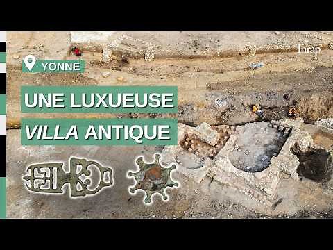 Discovery: a Gallo-Roman villa in Auxerre
