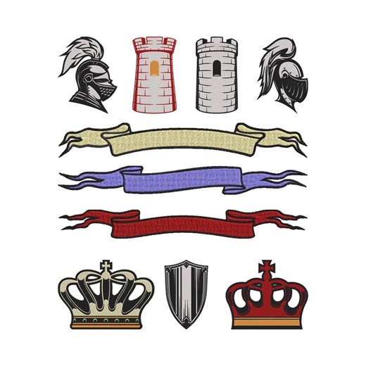 Medieval Knight Machine Embroidery Design, Medieval Knight Embroidery File, 10 Design, 5 Size, Instant Download - Etsy