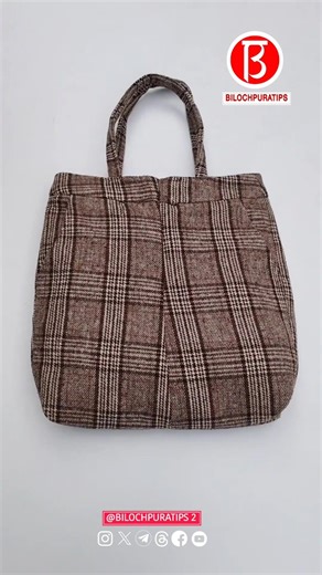 Wool pants without wearing, bag modification Old clothes renovation
