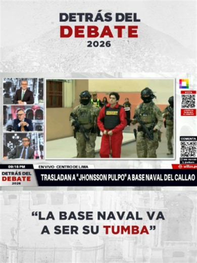 Beto Ortiz: “La Base Naval va a ser su tumba, de allí ya no sales”. #DetrásDelDebateWillax #JhonssonPulpo #LosPulpos