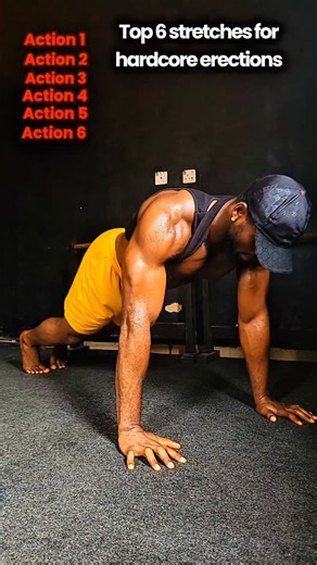 Chidera Nelson Nwanze - Men's Vitality Coach on Instagram: "Top 6 Stretches for Hardcore Erections Most men underestimate stretching… But when you add these stretches after your workout or Kegel routine, that’s where the real magic kicks in more blood flow, better control, and stronger erections. Save this & repeat 3–4x weekly. Share with a friend who needs this 💥 We created the best 12-week Kegel program (4.9⭐ rating) that helps men eliminate premature ejaculation and erectile dysfunction natu