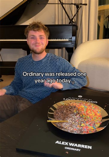 one year ago I released Ordinary and you all changed my life. Thank You for believing in me.