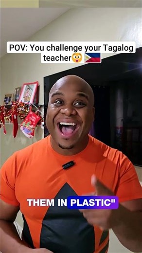 Try Saying This Tagalog Sentence WITHOUT Laughing #shorts #challenge